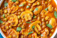 Mushroom Mutter Masala