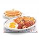 Sirloin Steak Tips and Eggs ( +2 Free Original Pancakes ) 