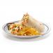 Southwest Chicken Burrito ( with fries )