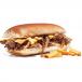 Philly Cheese Stacker ( with fries )