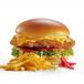 Spicy Buffalo Fried Chicken Burger ( with fries)