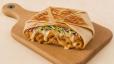 Cheesy Pulled Chicken Crunch Wrap