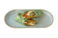 Grilled Vegetables and Haloumi Wrap