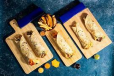 Seekh Kabab Cheese Roll
