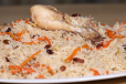 Kabuli Pulao With Quarter Grilled Chicken Machine