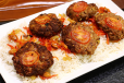 Kabuli Pulao With Mutton Chapli Kabab
