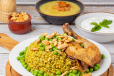 Half A Meal Chicken Freekeh