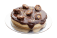 Ferrero Topped Baked Cheese Cake