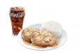 2pcs Burger Steak with Side and Drink