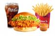 Chicken Sandwich Spicy Sriracha Meal
