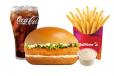 Crunchy Chicken Burger Creamy Ranch Meal