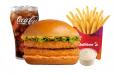 Crunchy Chicken Burger Double Spicy Sriracha Meal