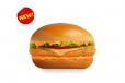Crunchy Chicken Burger Deluxe Spicy Sriracha