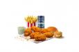 Cheesy Captain Nacho 6 Pc Wings Combo - Medium