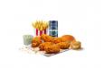 Cheesy Captain Nacho 6 Pc Wings Combo - Large