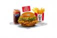 Raheeb Burger Combo - Large