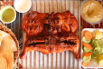 Classic Chicken Charcoal with Khubus and Hummus