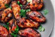 BBQ Grilled Chicken Wings