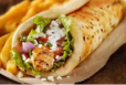 BBQ Hut Special Green Chili Shawarma