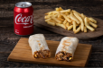 1 Shawarma + French Fries + Choice Of Soft Drink