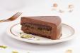 Dubai Chocolate Cake (Pistachio Kunafa) Slice