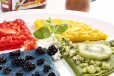 Rainbow Fruity Crepe