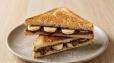Nutella Banana Bread Slice