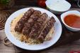 Rice With Meat Kabab