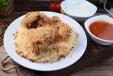 Rice With Broasted Chicken