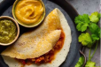 Dosa + Chicken Curry