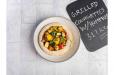 Grilled Courgettes with Hummus