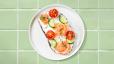 Smoked Salmon and Cream Cheese Toast