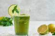 Lime With Mint Juice