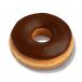 Choco frosted donut