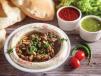 Hommous With Meat And Pine Seeds