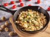 Fried Eggs With Mushroom And Onion As Preferred