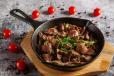 Plain Fried Liver With Olive Oil