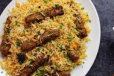 Mutton Kabab Biryani