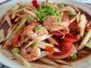Papaya Som Tam With Fresh Shrimps