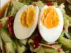 Cucumber Salad With Boiled Egg