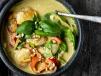 Shrimps Green Curry