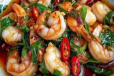 Seafood Basil With Rice