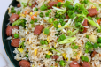 Hot Dog Egg Fried Rice
