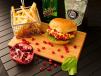Chicken Burger with Pomegranate