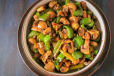 Mushroom Pepper Fry