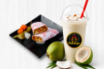 Chicken Shawarma with Tender Coconut Shake