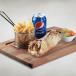 Chicken Shawarma Sandwich Large + Fries And Pepsi