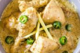 White Chicken Kadai