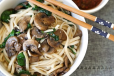 Mushroom Noodles