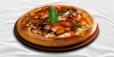 Cashew Nut Pan Pizza